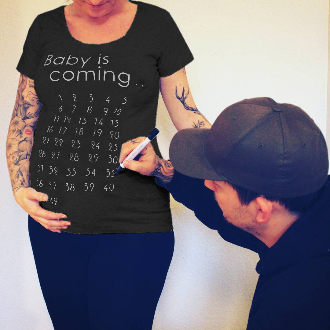 Baby Is Coming Pregnancy T-shirt