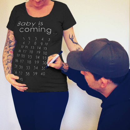 Baby Is Coming Pregnancy T-shirt