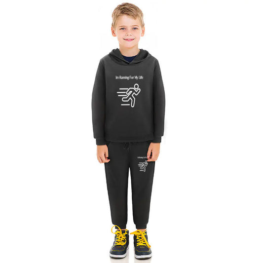 youth heat transfer sweater suit